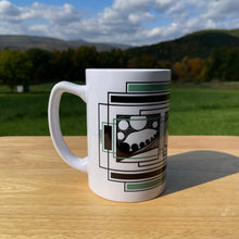 Load image into Gallery viewer, Green Triptych 14oz Mug
