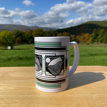 Load image into Gallery viewer, Green Triptych 14oz Mug
